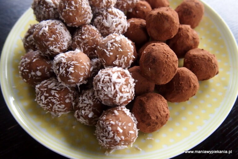 Kuleczki z ciecierzycy (bez cukru, glutenu, laktozy)