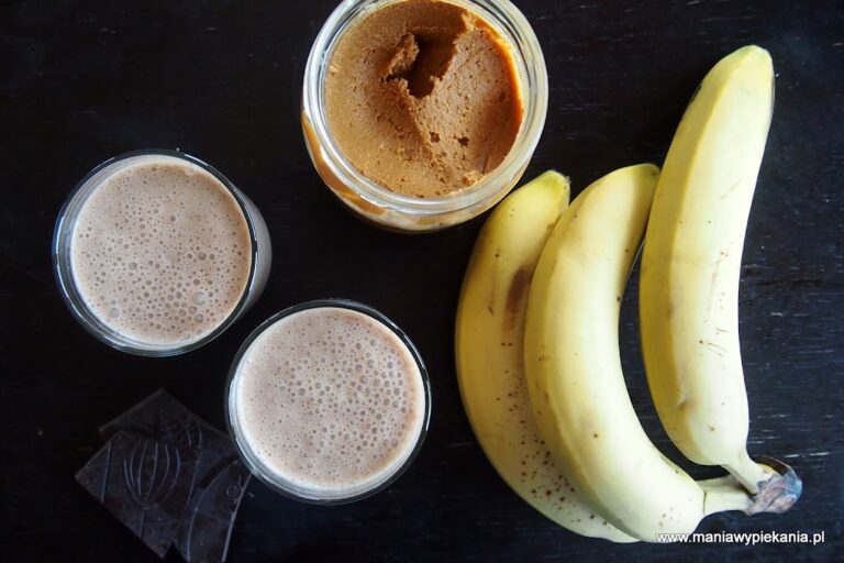 Koktajl energetyczny z bananem